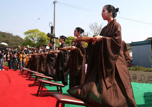 《茶韵·禅风》实景演出亮相佛茶文化节--普陀