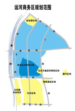 杭州运河商务区横空出世