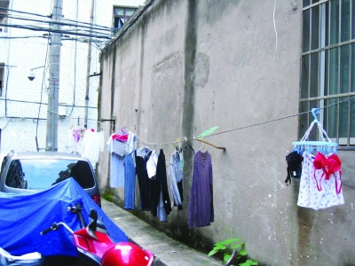 我区何处能够晾晒衣物