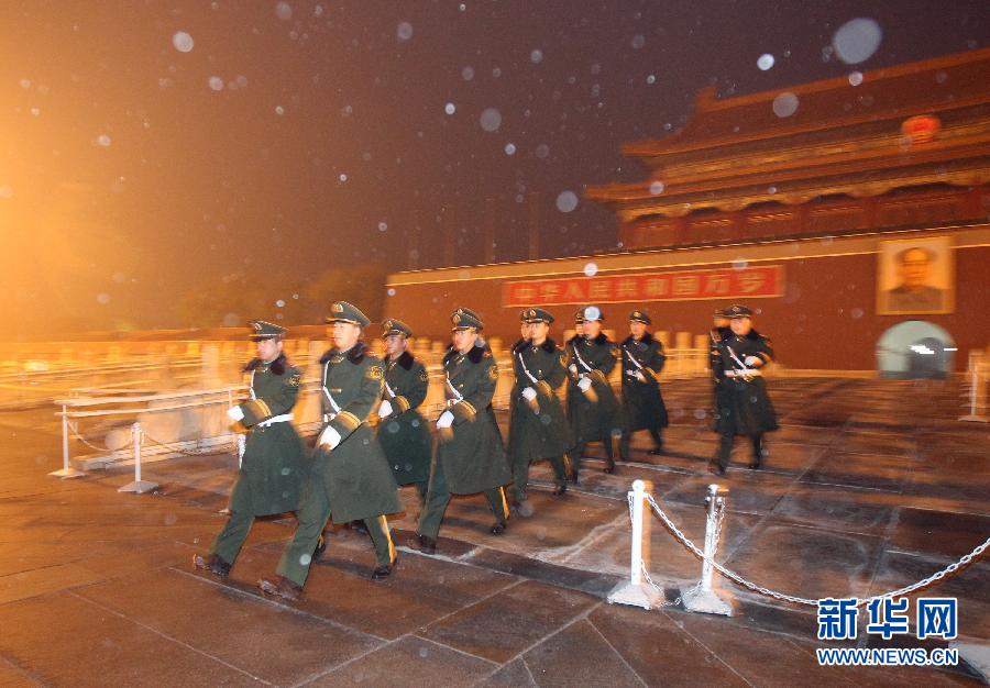 �������½񶬵�һ��ѩ