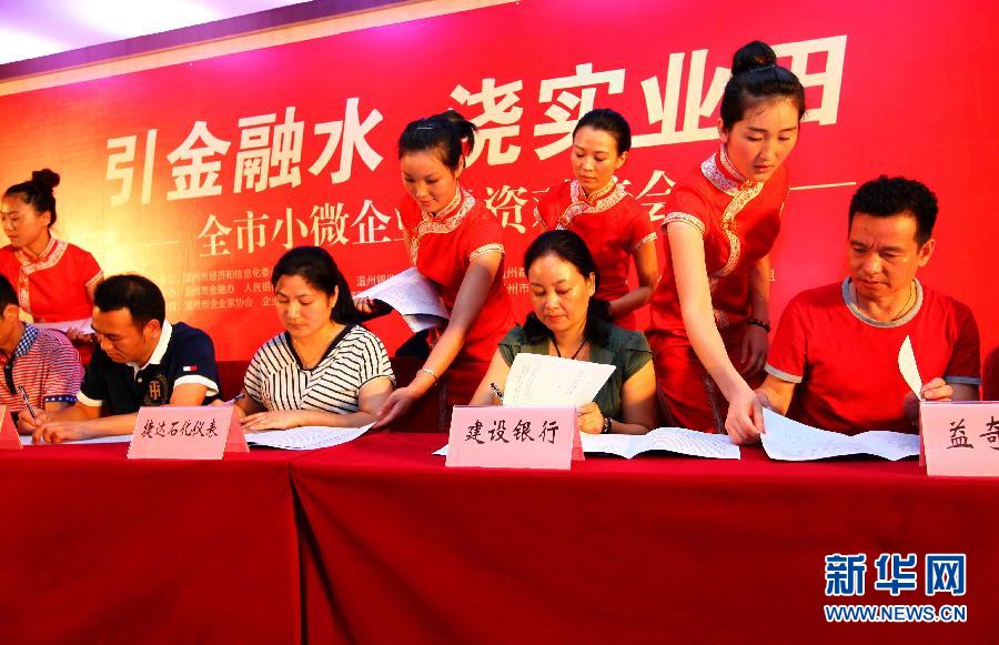小微企业融资对接会